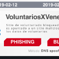 Phishing by Venezuelan government puts activists and internet users at risk. | Phishing impulsado por el gobierno de Venezuela pone en riesgo a activistas y usuarios de internet.