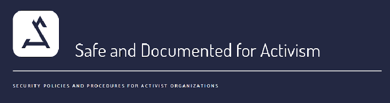 Featured image of post SDA: Safe and documented for activism | SDA: Seguros y documentados para el activismo